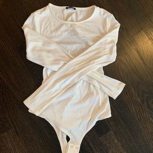 DYNAMITE white bodysuit